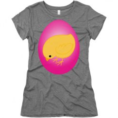 Ladies Slim Fit Super Soft Triblend Tee