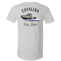 Unisex V-Neck Jersey Tee