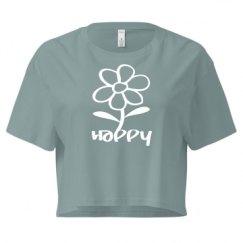 Ladies Festival Cali Crop Top Tee