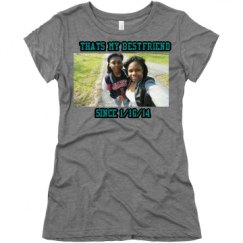 Ladies Slim Fit Super Soft Triblend Tee