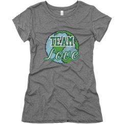 Ladies Slim Fit Super Soft Triblend Tee