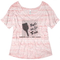 Ladies Flowy Slouchy Tee