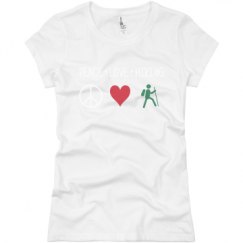Ladies Slim Fit Basic Promo Jersey Tee