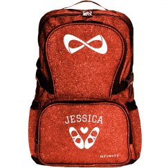 Custom Name Dance Ballet Sparkle Backpack