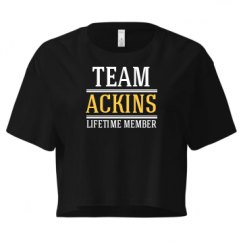 Ladies Festival Cali Crop Top Tee