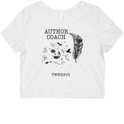 Ladies Slim Fit Crop Top Tee