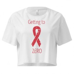 Ladies Festival Cali Crop Top Tee