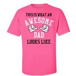 Unisex Ultra Cotton Safety Neon Crewneck Tee