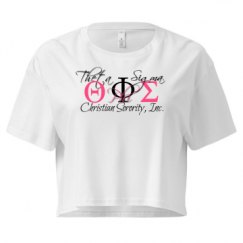 Ladies Festival Cali Crop Top Tee