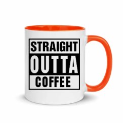 11oz Ceramic Mug with Color Inside