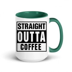 15oz Ceramic Mug with Color Inside