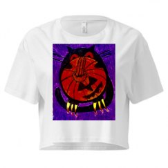 Ladies Festival Cali Crop Top Tee