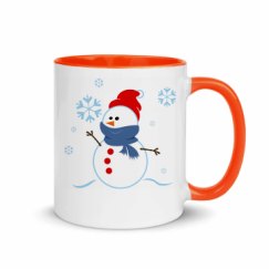 11oz Ceramic Mug with Color Inside