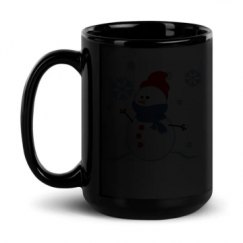 15oz Black Glossy Mug