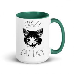 15oz Ceramic Mug with Color Inside