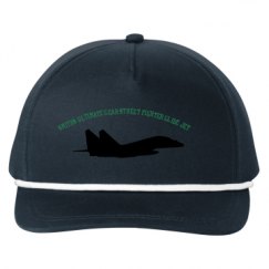 Snapback Five-Panel Rope Hat