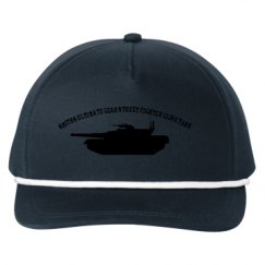 Snapback Five-Panel Rope Hat