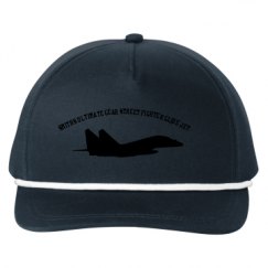 Snapback Five-Panel Rope Hat