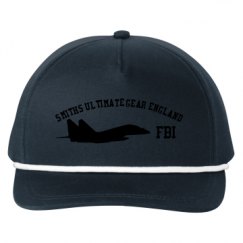 Snapback Five-Panel Rope Hat