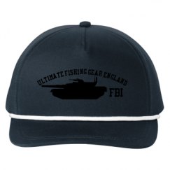 Snapback Five-Panel Rope Hat