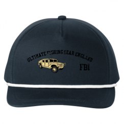 Snapback Five-Panel Rope Hat