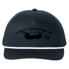 Snapback Five-Panel Rope Hat