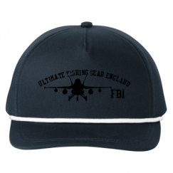 Snapback Five-Panel Rope Hat