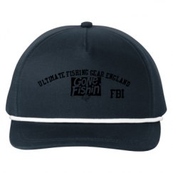 Snapback Five-Panel Rope Hat