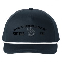 Snapback Five-Panel Rope Hat