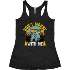 Ladies Slim Fit Super Soft Racerback Triblend Tank