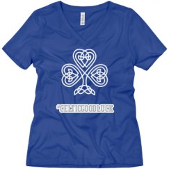 Ladies Relaxed Fit V-Neck Tee