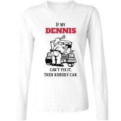 Ladies Relaxed Fit Basic Long Sleeve Tee