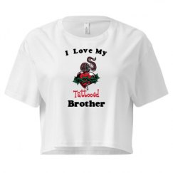 Ladies Festival Cali Crop Top Tee