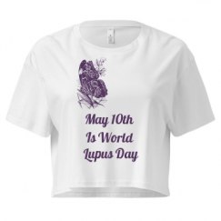 Ladies Festival Cali Crop Top Tee