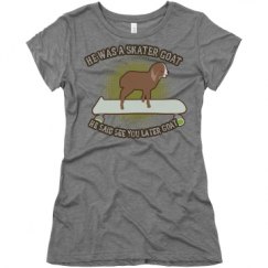 Ladies Slim Fit Super Soft Triblend Tee