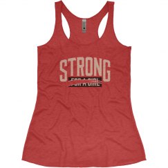 STRONG FOR A GIRL GRAPHIC II