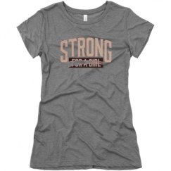 Ladies Slim Fit Super Soft Triblend Tee
