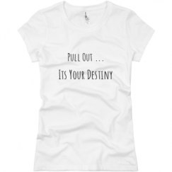 Ladies Slim Fit Basic Promo Jersey Tee