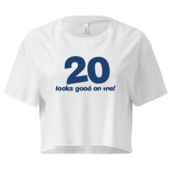 Ladies Festival Cali Crop Top Tee