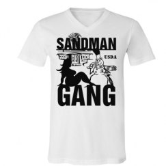 Unisex V-Neck Jersey Tee