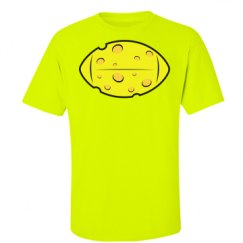 Unisex Ultra Cotton Safety Neon Crewneck Tee