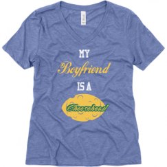 Ladies Relaxed Fit Super Soft Triblend V-Neck Tee