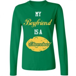 Ladies Relaxed Fit Basic Long Sleeve Tee