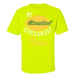 Unisex Ultra Cotton Safety Neon Crewneck Tee