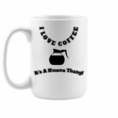 15oz Ceramic Coffee Mug