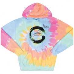 Unisex Tie-Dye Fleece Hoodie