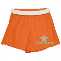 Slim Fit Cheer Shorts