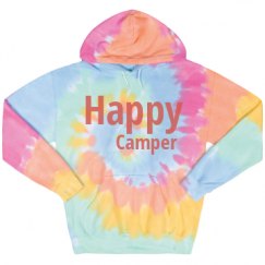 Unisex Tie-Dye Fleece Hoodie