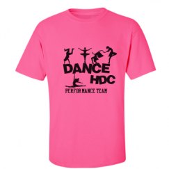 Unisex Ultra Cotton Safety Neon Crewneck Tee