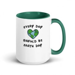 15oz Ceramic Mug with Color Inside